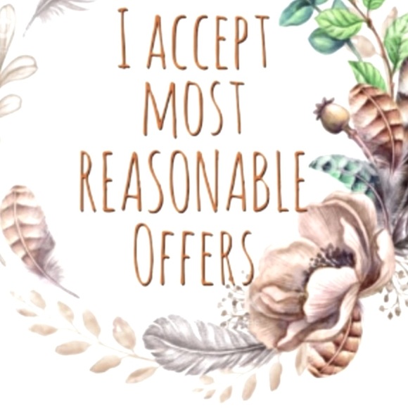 I really do accept almost all reasonable offers☺️ - Picture 1 of 1